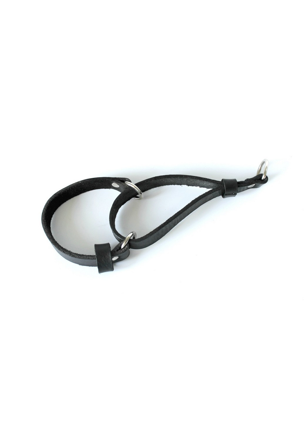 Кожаный ошейник удавка для собак S(16-29 см) Lockdog (259090940)