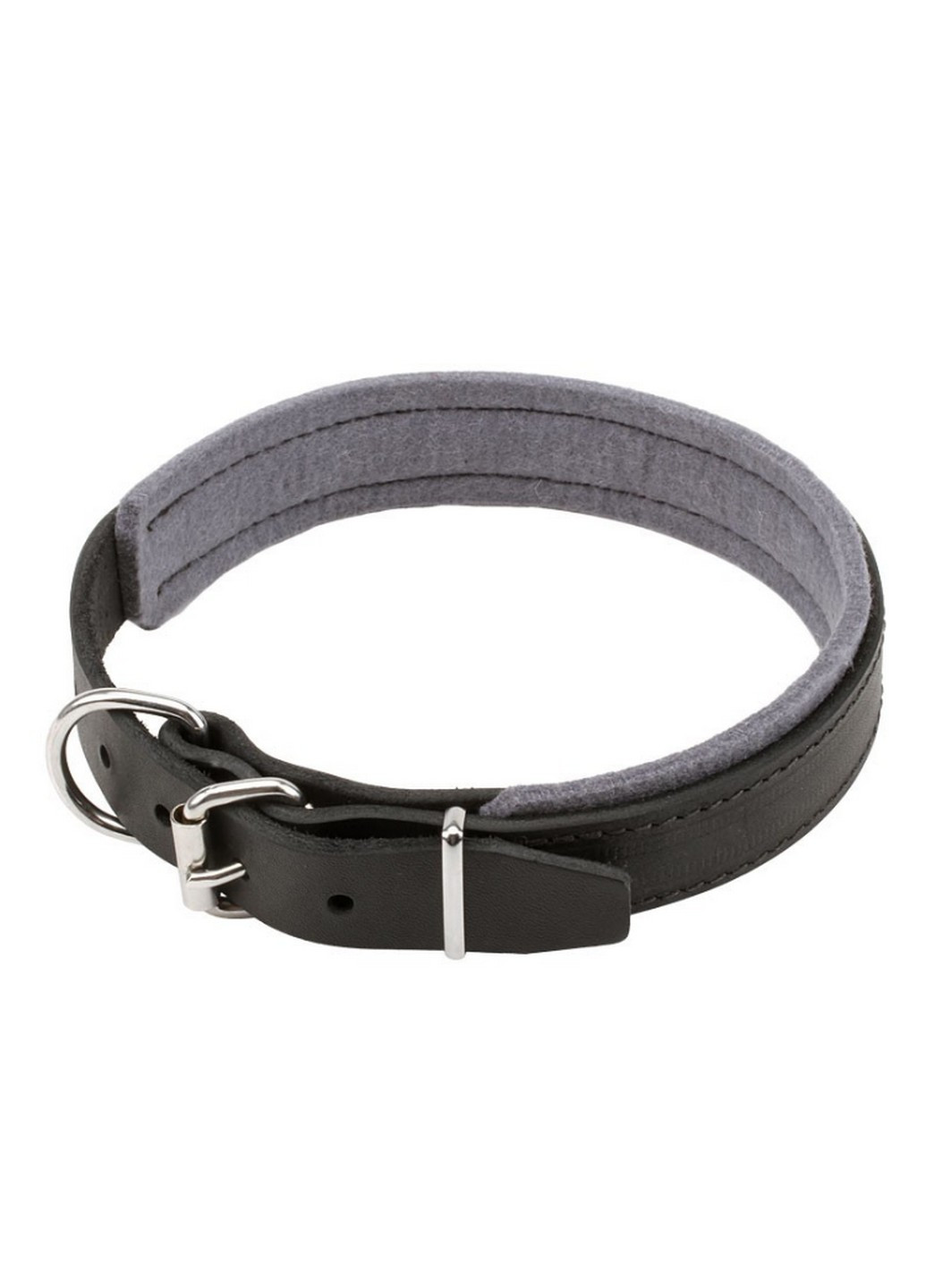 Ошейник с войлочной подкладкой XL(56-70 см) Lockdog (259092033)