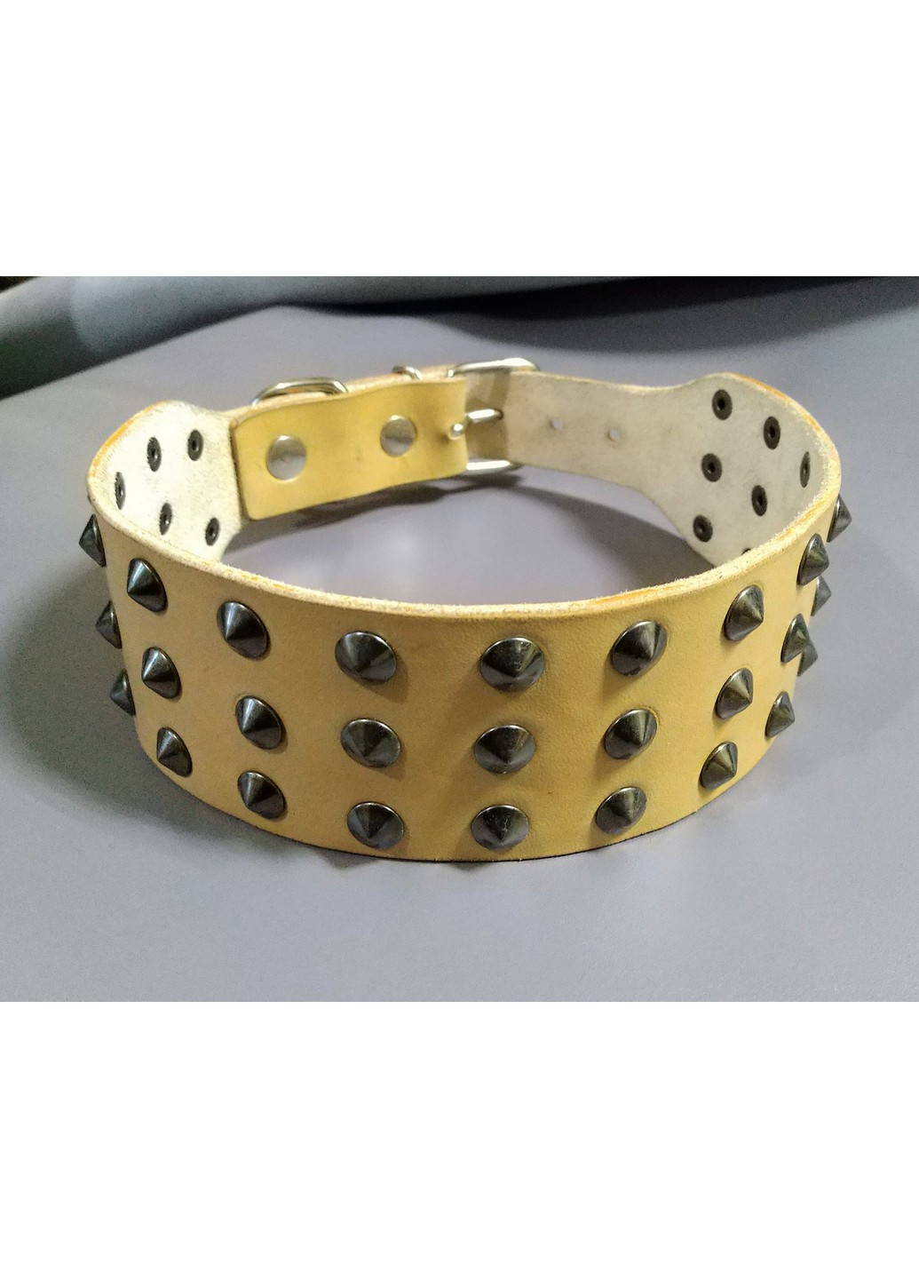 Шкіряний нашийник для собаки S(16-29 см) Lockdog (259092064)