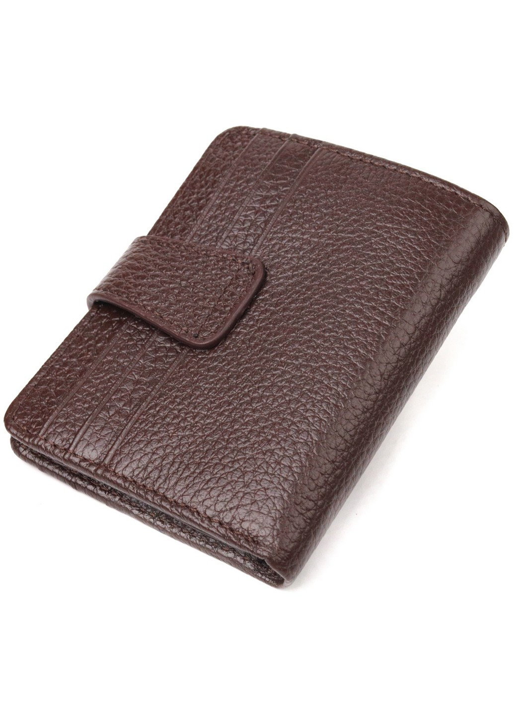 Кошелек кожаный мужской 10,6х9х1 см Canpellini (259092605)