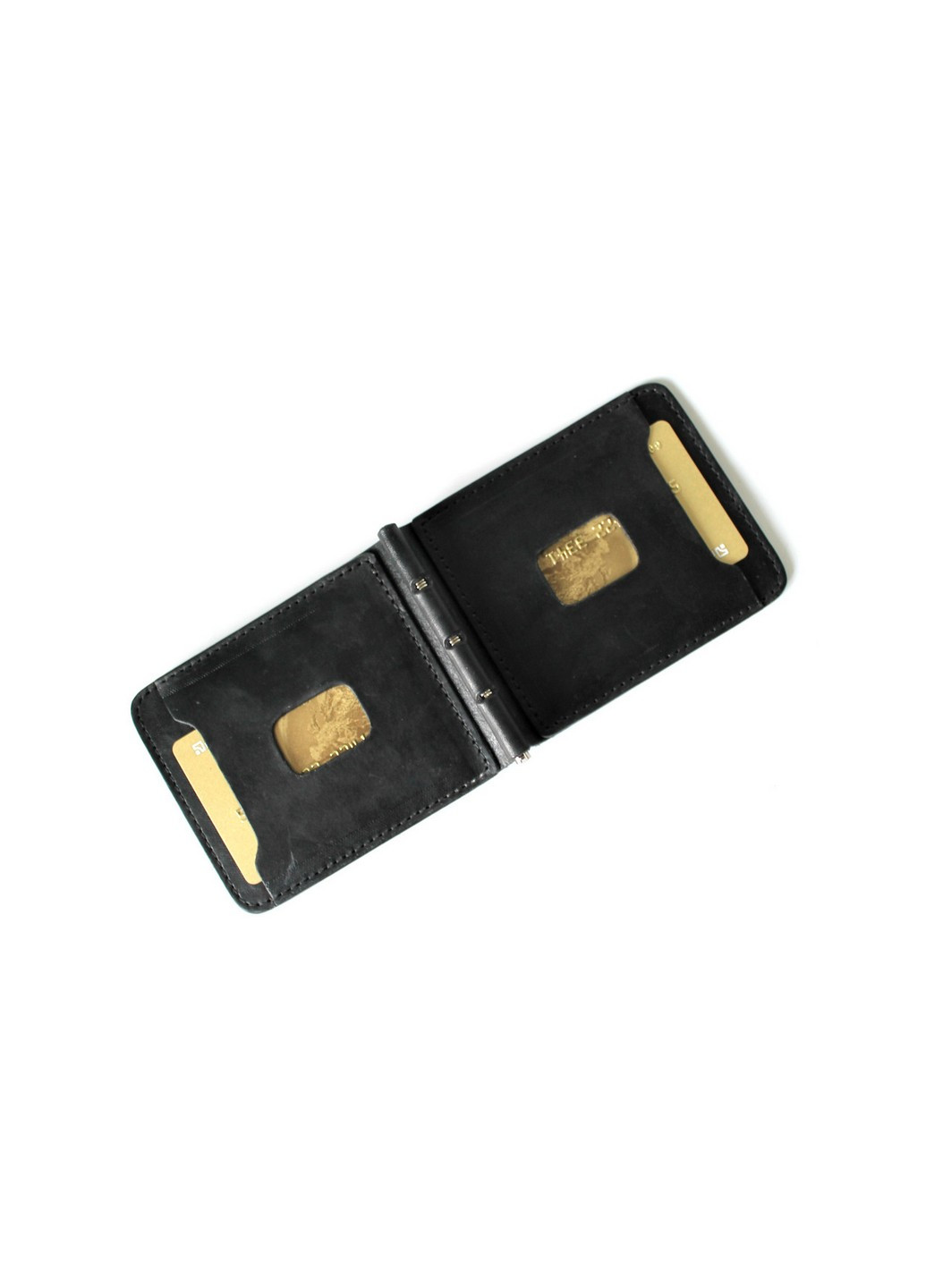 Мужской кожаный зажим 12х8,5х1 см LeathART (259092990)