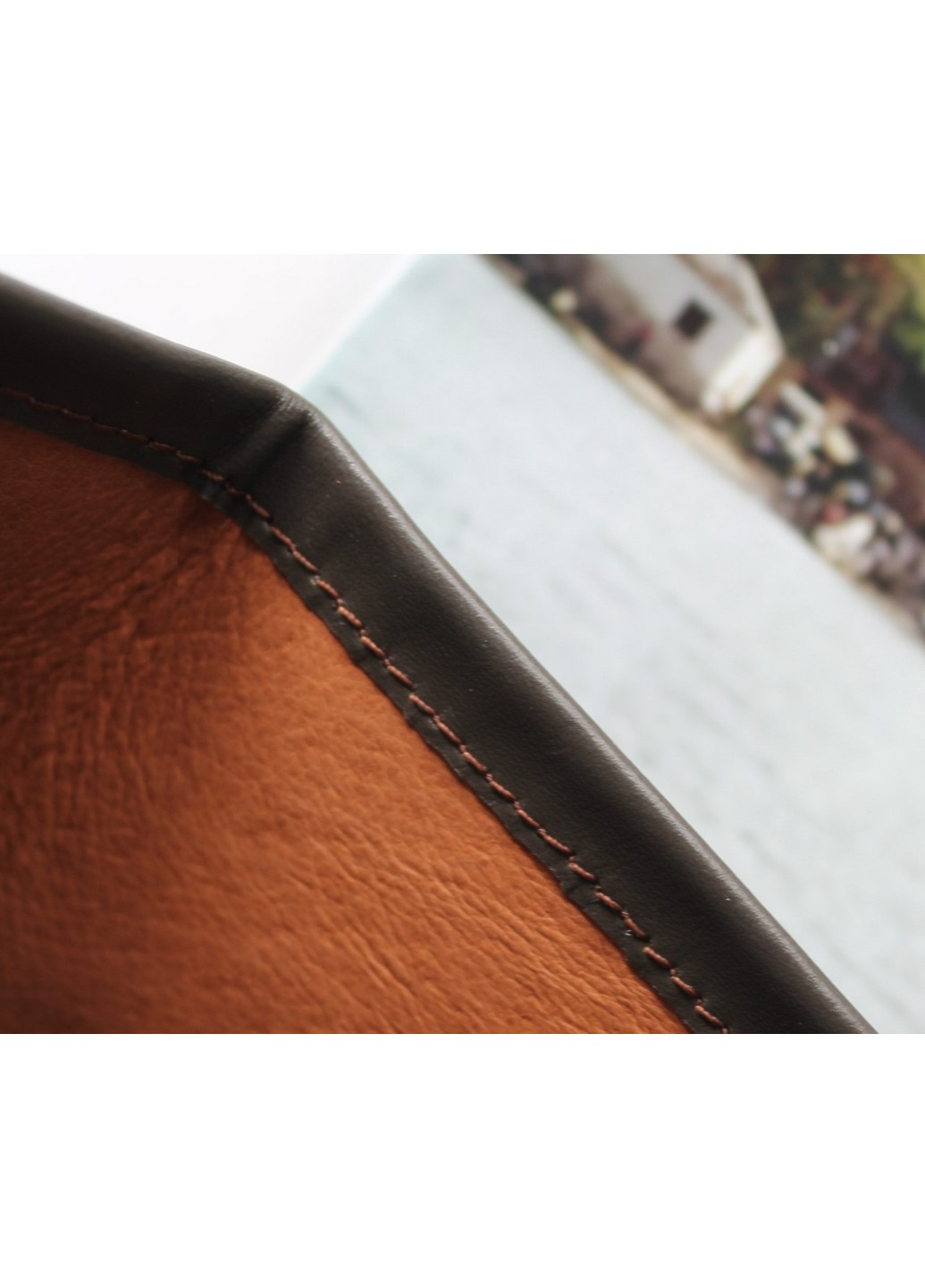 Чоловічий шкіряний компактний гаманець 10,5 х9, 3х1 см LeathART (259090895)