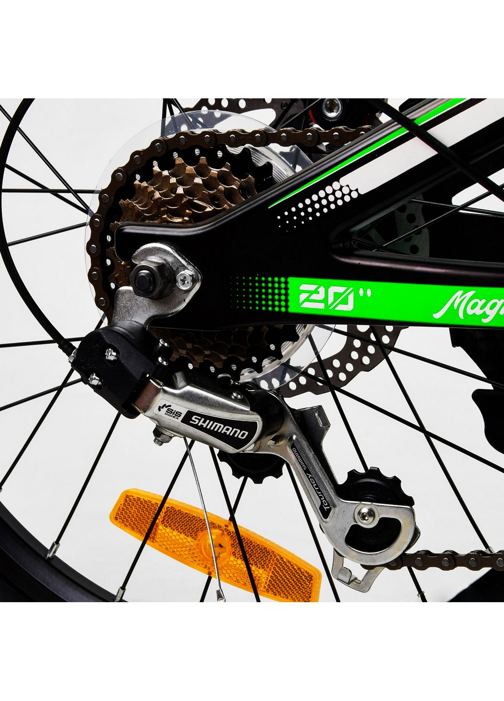 Детский спортивный велосипед 20’’, «Speedline» магниевая рама, дисковые тормоза 20 дюймов Corso (259091103)