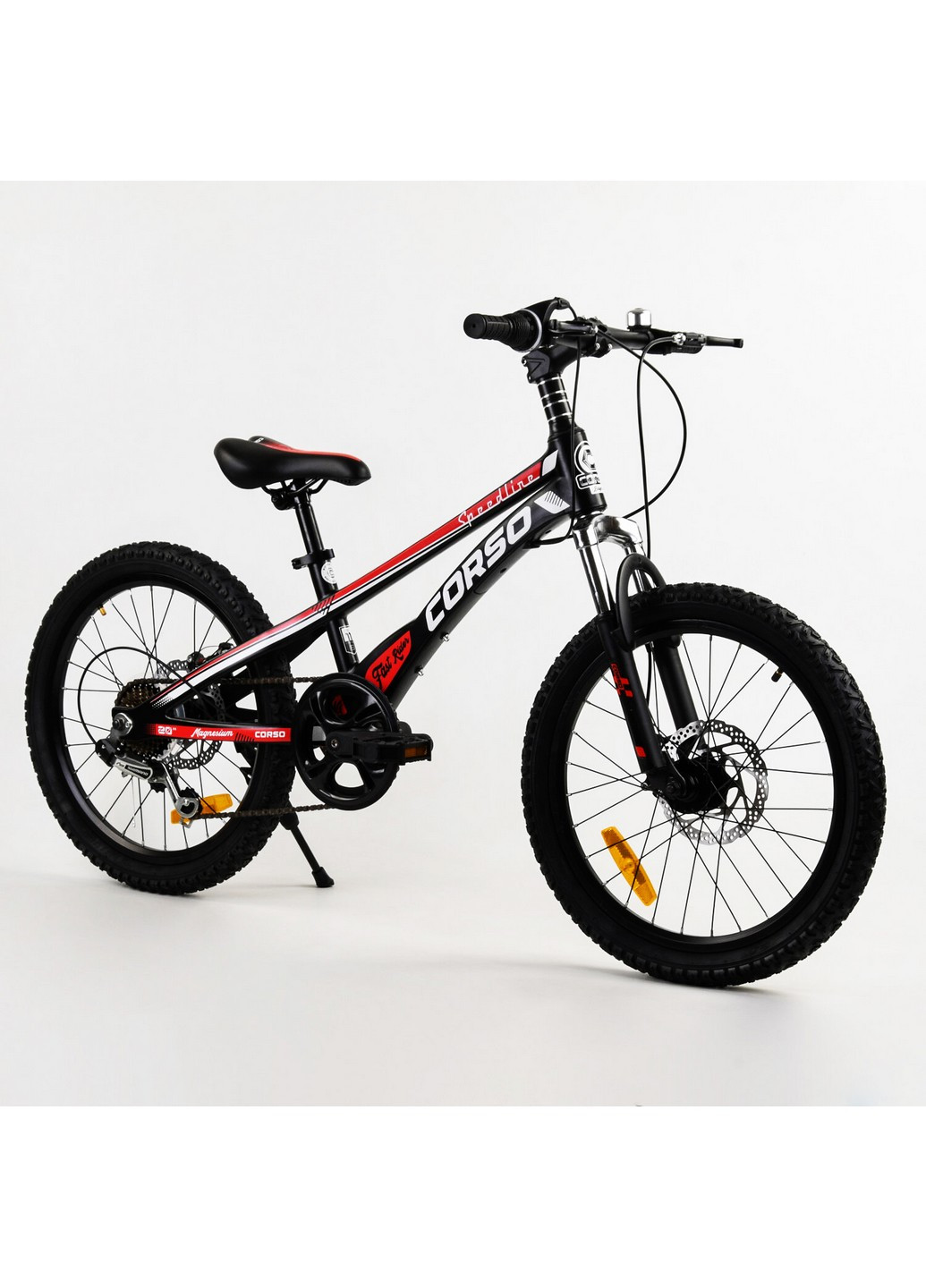 Детский спортивный велосипед 20’’, «Speedline» магниевая рама, дисковые тормоза 20 дюймов Corso (259093181)