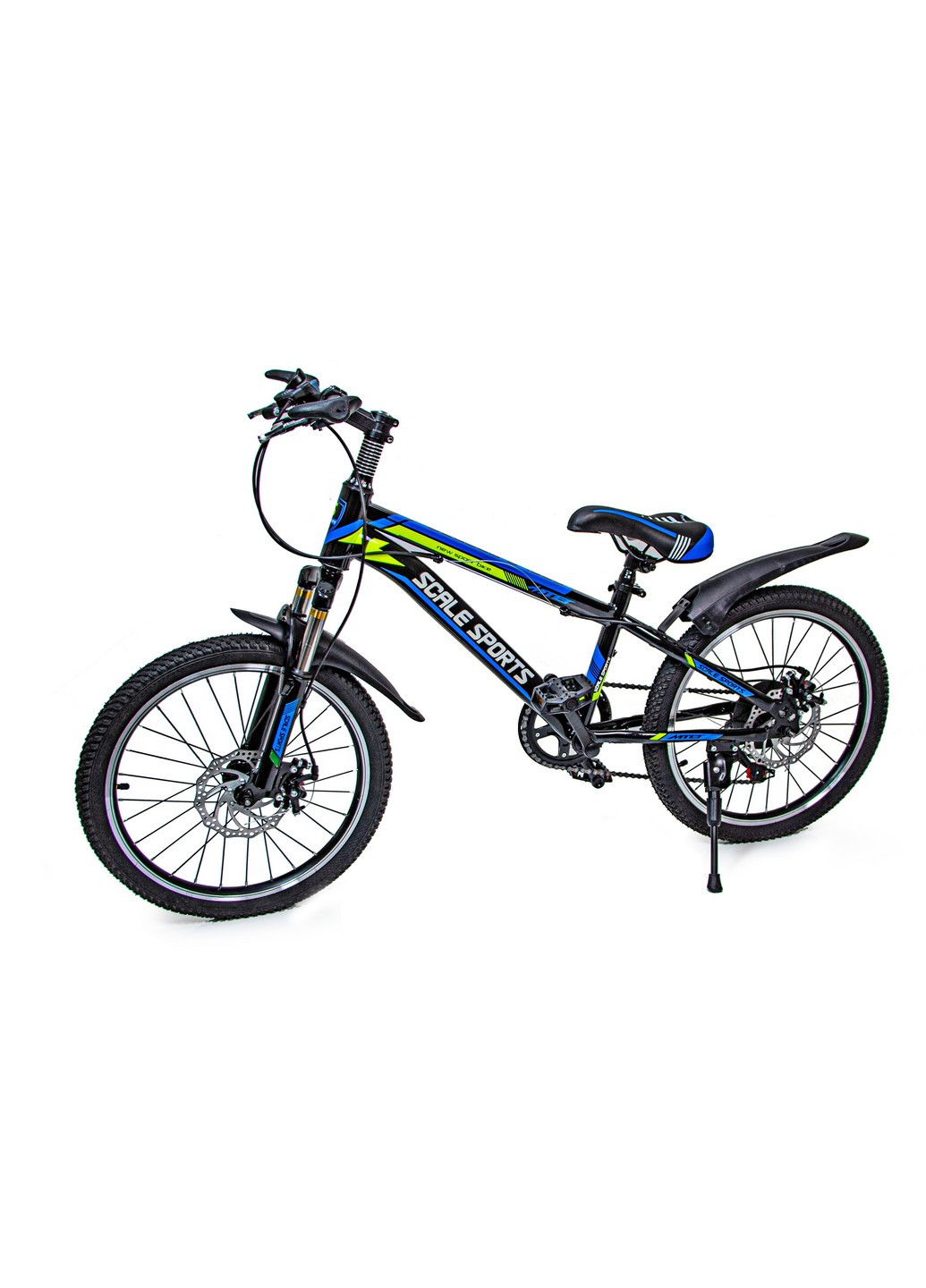 Детский велосипед 20", дисковые тормоза, амортизатор 20 дюймов Scale Sports (259093025)