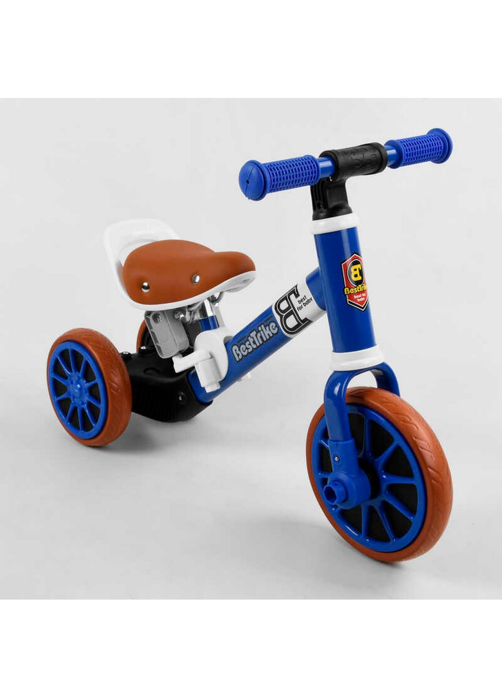Трехколесный детский велосипед-велобег 2в1 51x23x19 см Best Trike (259092281)