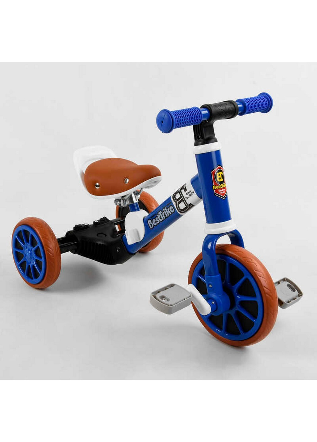 Триколісний дитячий велосипед-велобіг 2в1 51x23x19 см Best Trike (259092281)