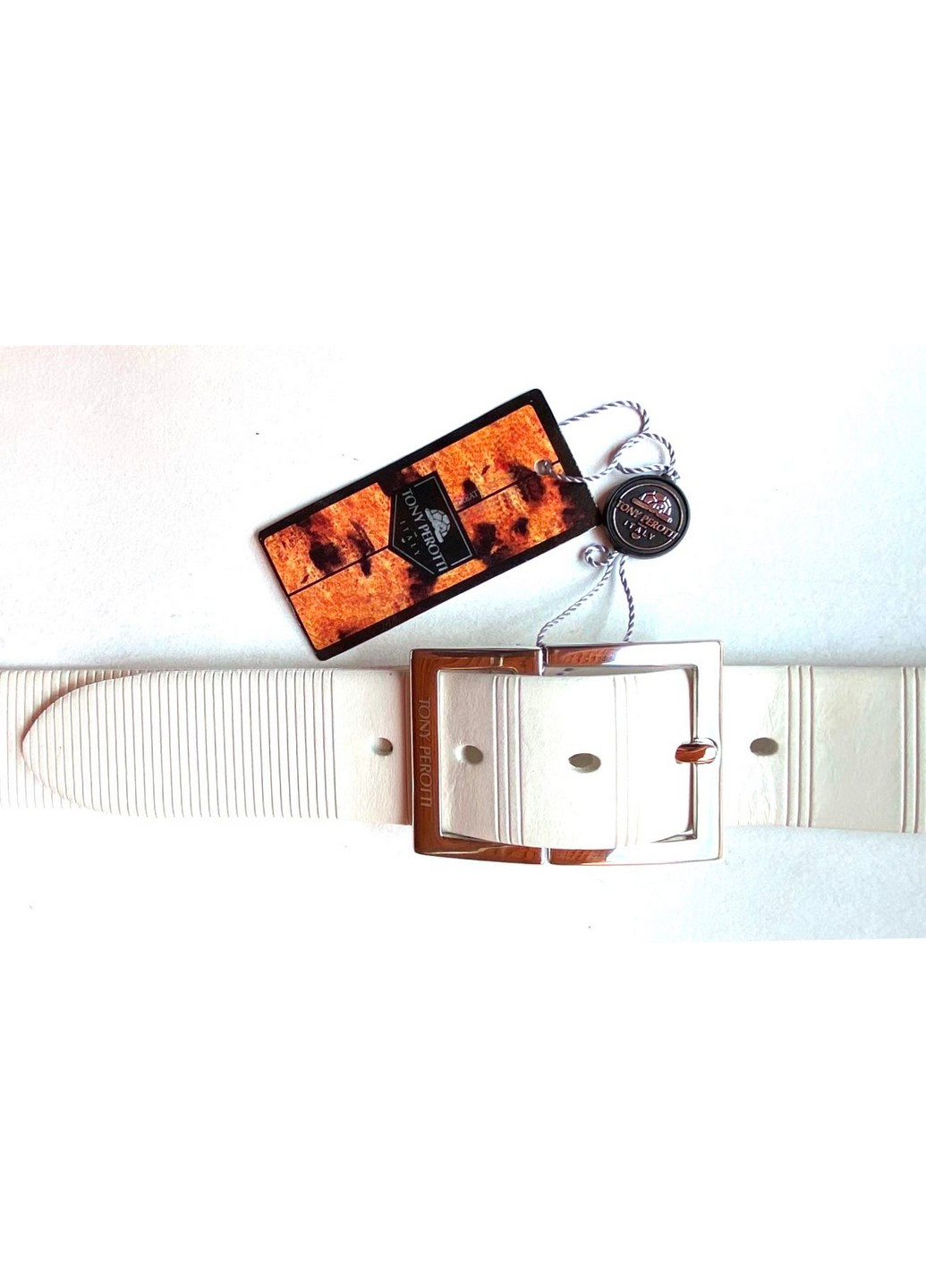 Чоловічий шкіряний ремінь 4х125 см Tony Perotti (259090449)