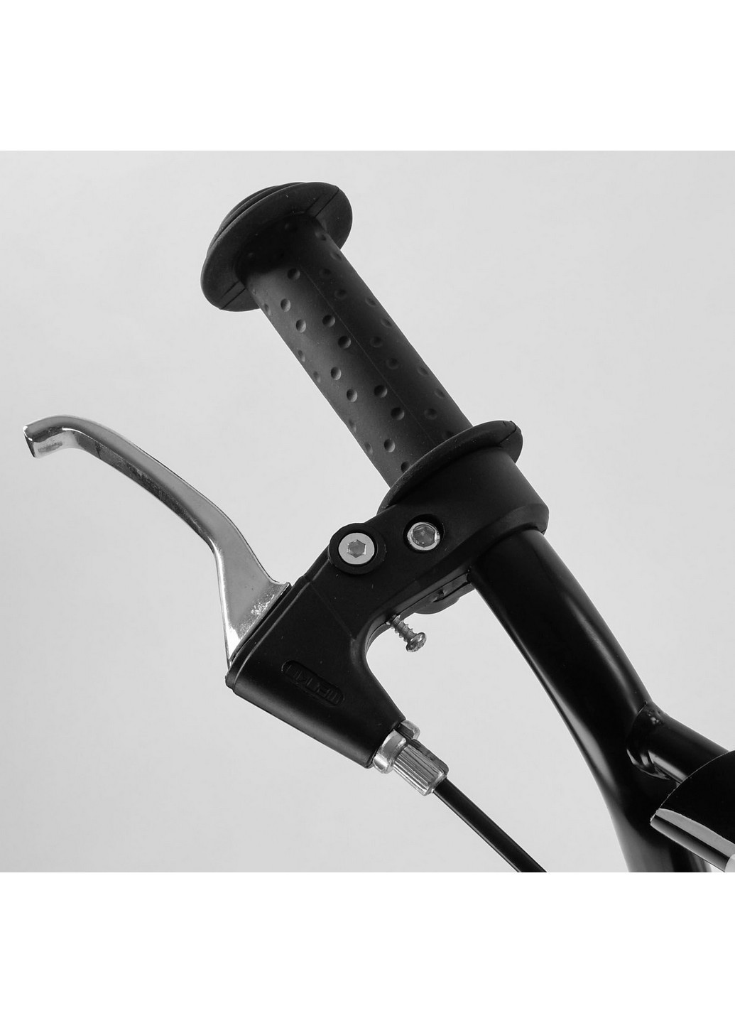 Самокат дитячий надувні колеса 12", ручне переднє гальмо 103х15,5х49 см Corso (259092220)