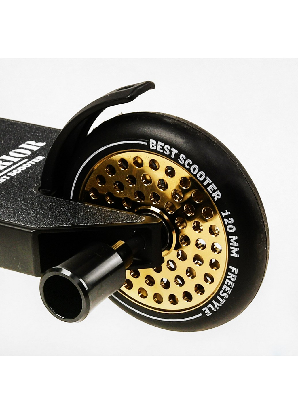 Самокат трюковый "Warrior" HIC-система, пеги, алюминиевый диск и дека, колёса PU 52х12х85 см Best Scooter (259091200)