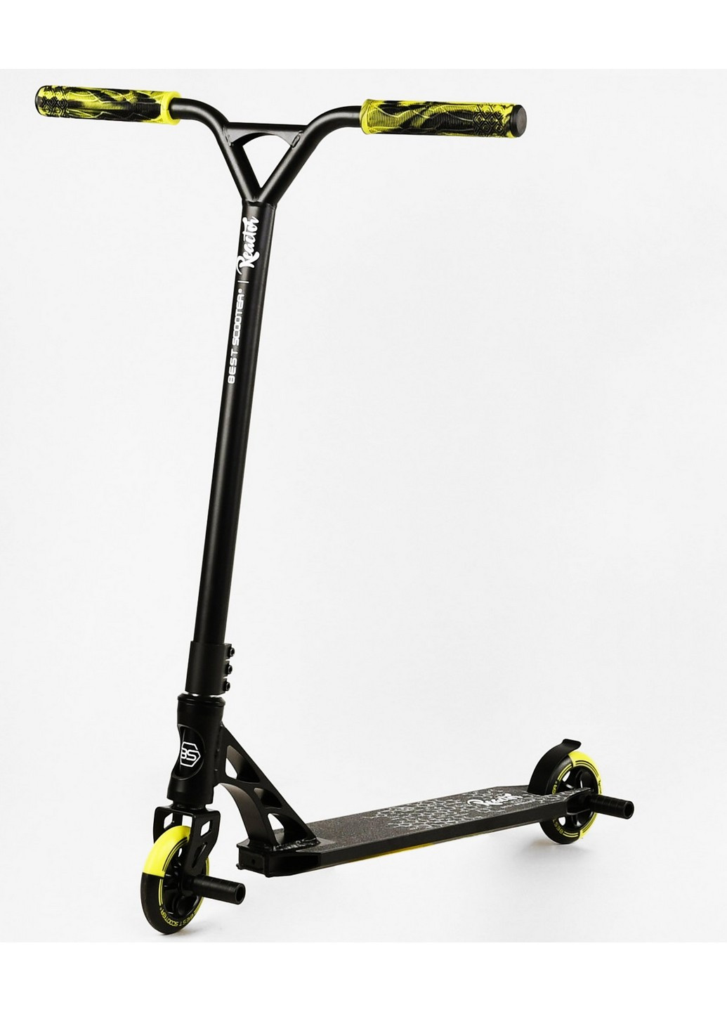 Самокат трюковий "Reactor" HIC-система, пеги, алюмінієвий диск та дека, колеса PU 55х85 см Best Scooter (259091307)