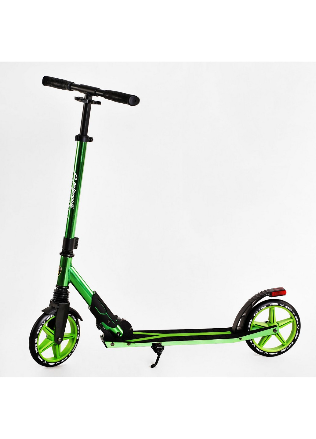 Двоколісний самокат "Lamborghini" колеса PU, 1 амортизатор 57х12х85-105 см Best Scooter (259092929)