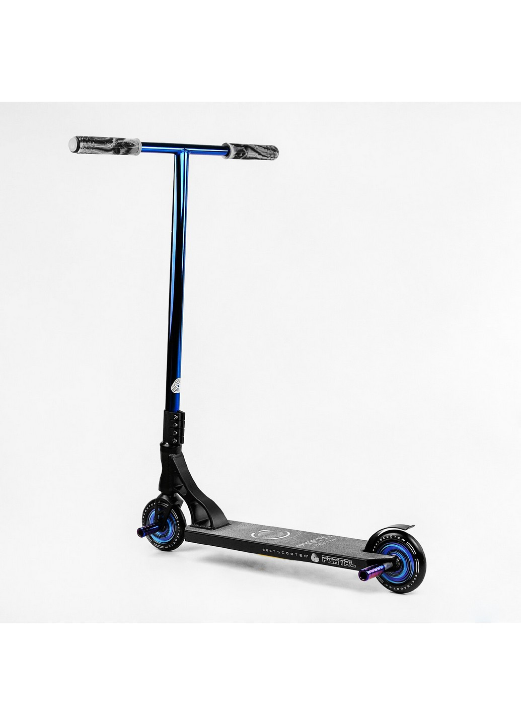 Самокат трюковий "Portal" HIC-система, пеги, алюмінієвий диск та дека, колеса PU 58х89 см Best Scooter (259091913)