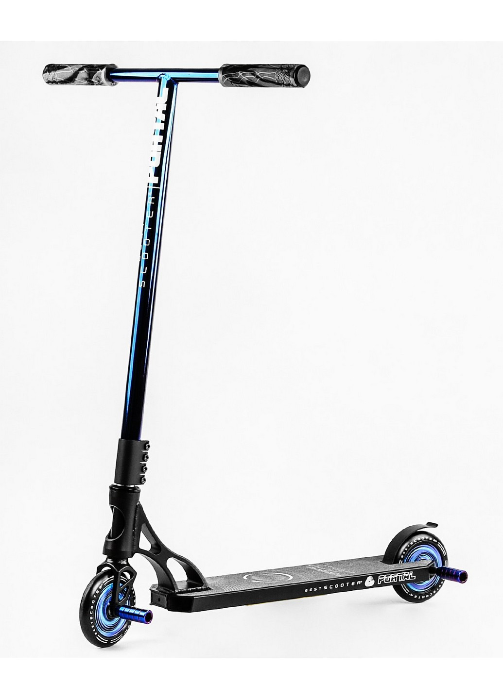 Самокат трюковий "Portal" HIC-система, пеги, алюмінієвий диск та дека, колеса PU 58х89 см Best Scooter (259091913)