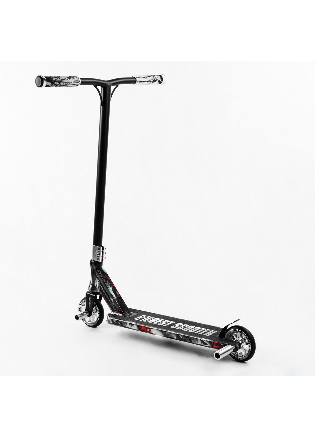 Самокат трюковый HIC-система, пеги, алюминиевый диск и дека, принт 72х13х58 см Best Scooter (259092886)
