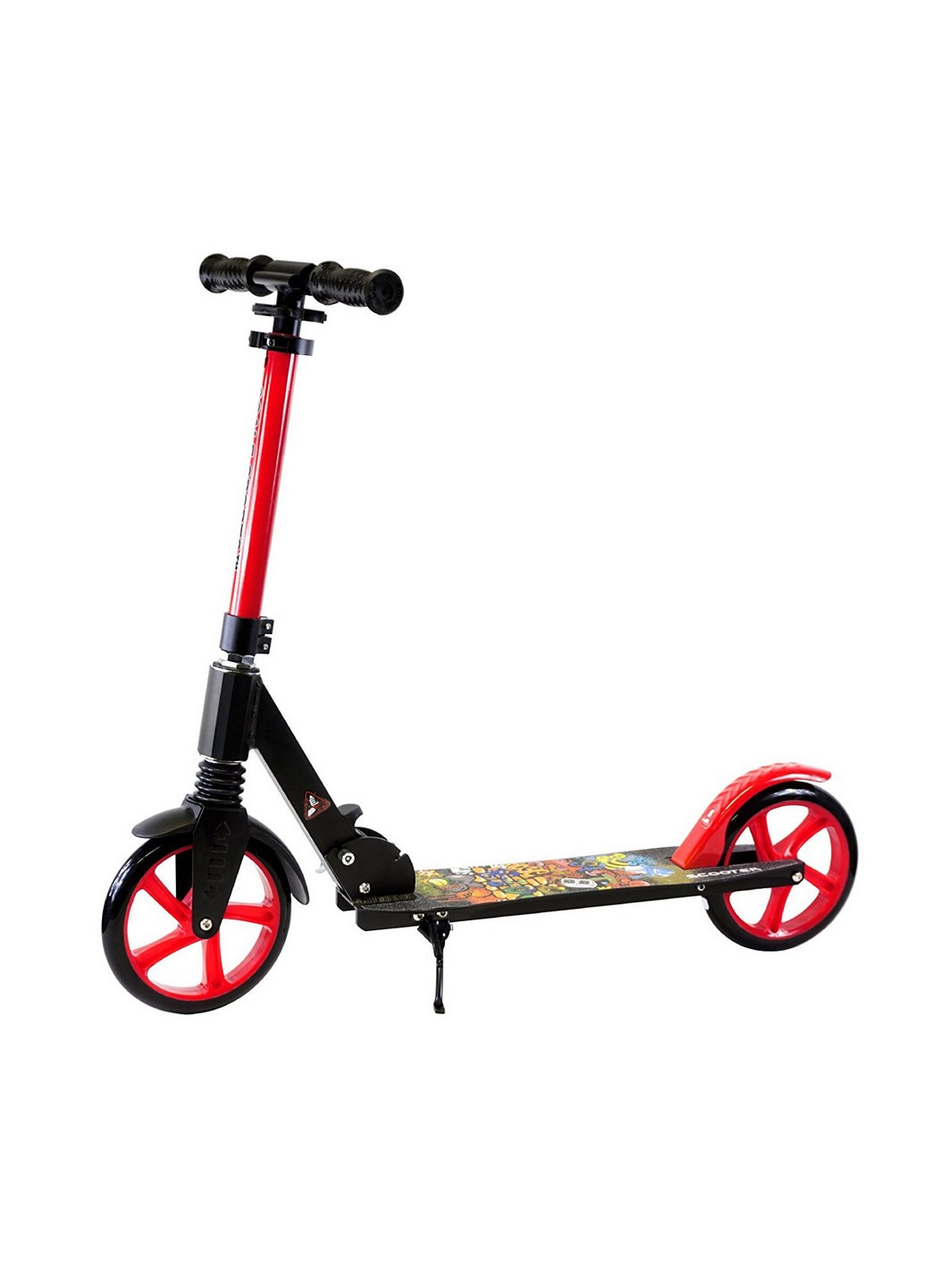 Двухколесный самокат SS-15 93х38х91-105 см Scale Sports (259090915)