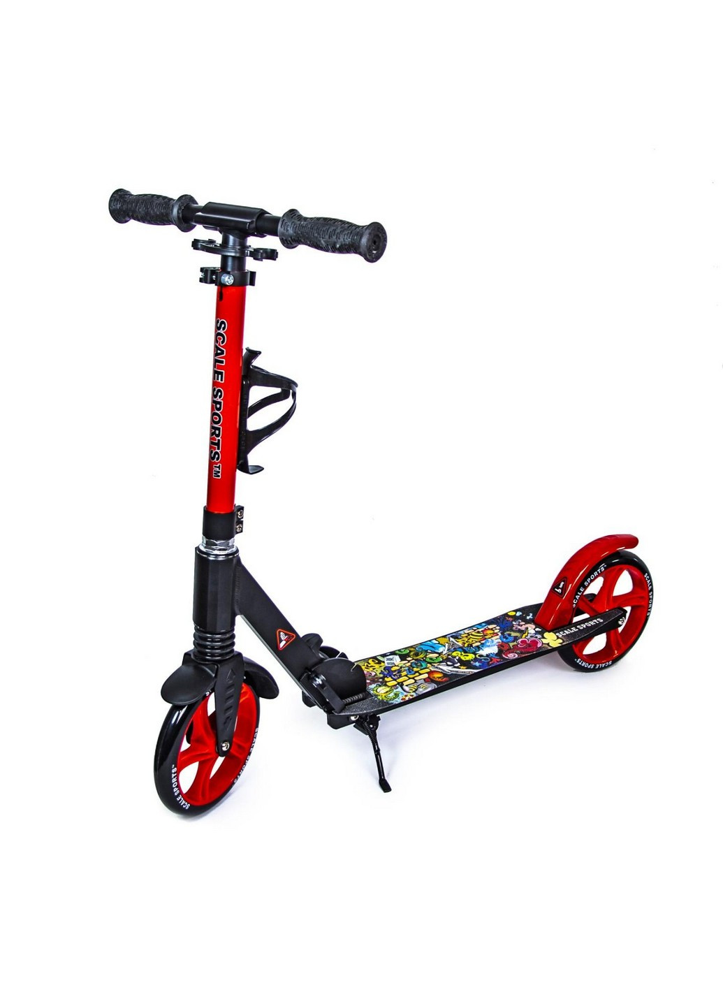 Двухколесный самокат SS-15 93х38х91-105 см Scale Sports (259090915)