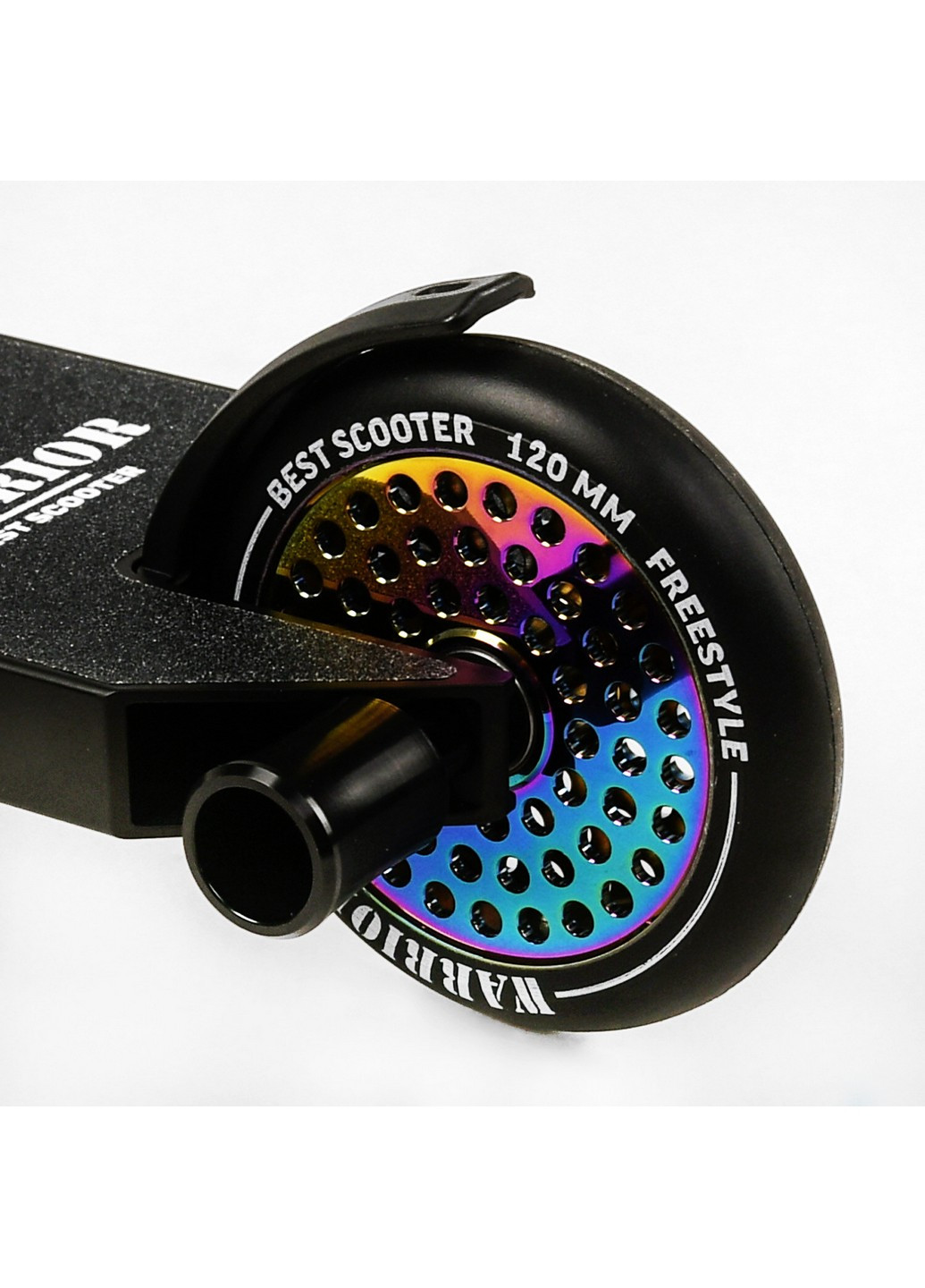 Самокат трюковый "Warrior" HIC-система, пеги, алюминиевый диск и дека, колёса PU 52х12х85 см Best Scooter (259091245)