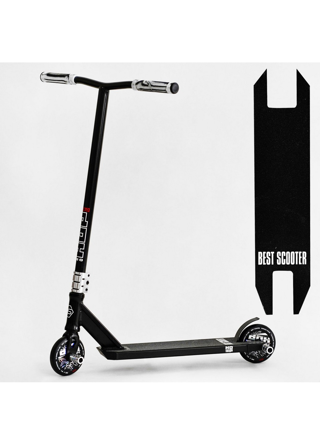 Самокат трюковый "Hop Pro" HIC-система, пеги, алюминиевый диск и дека, колёса PU 58х89 см Best Scooter (259091163)