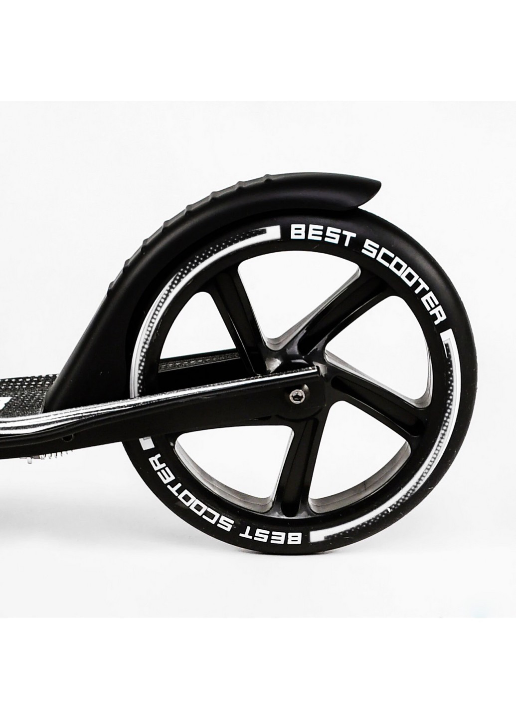 Двухколесный складной самокат, фонарик, амортизатор От 3 до 16 лет Best Scooter (259091258)