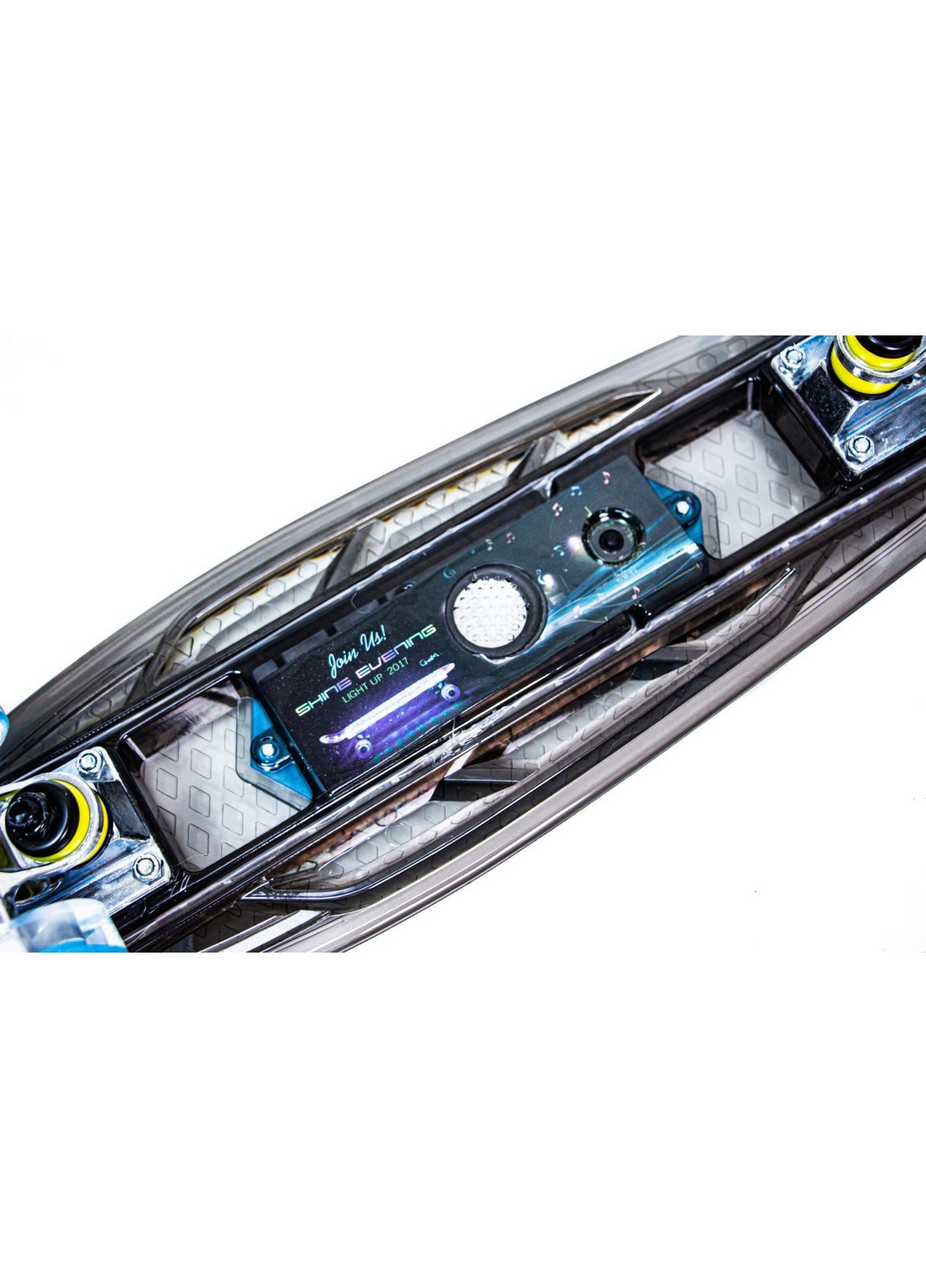 Пенні борд, музична та дека, що світиться, 57х15 см Fish (259090932)