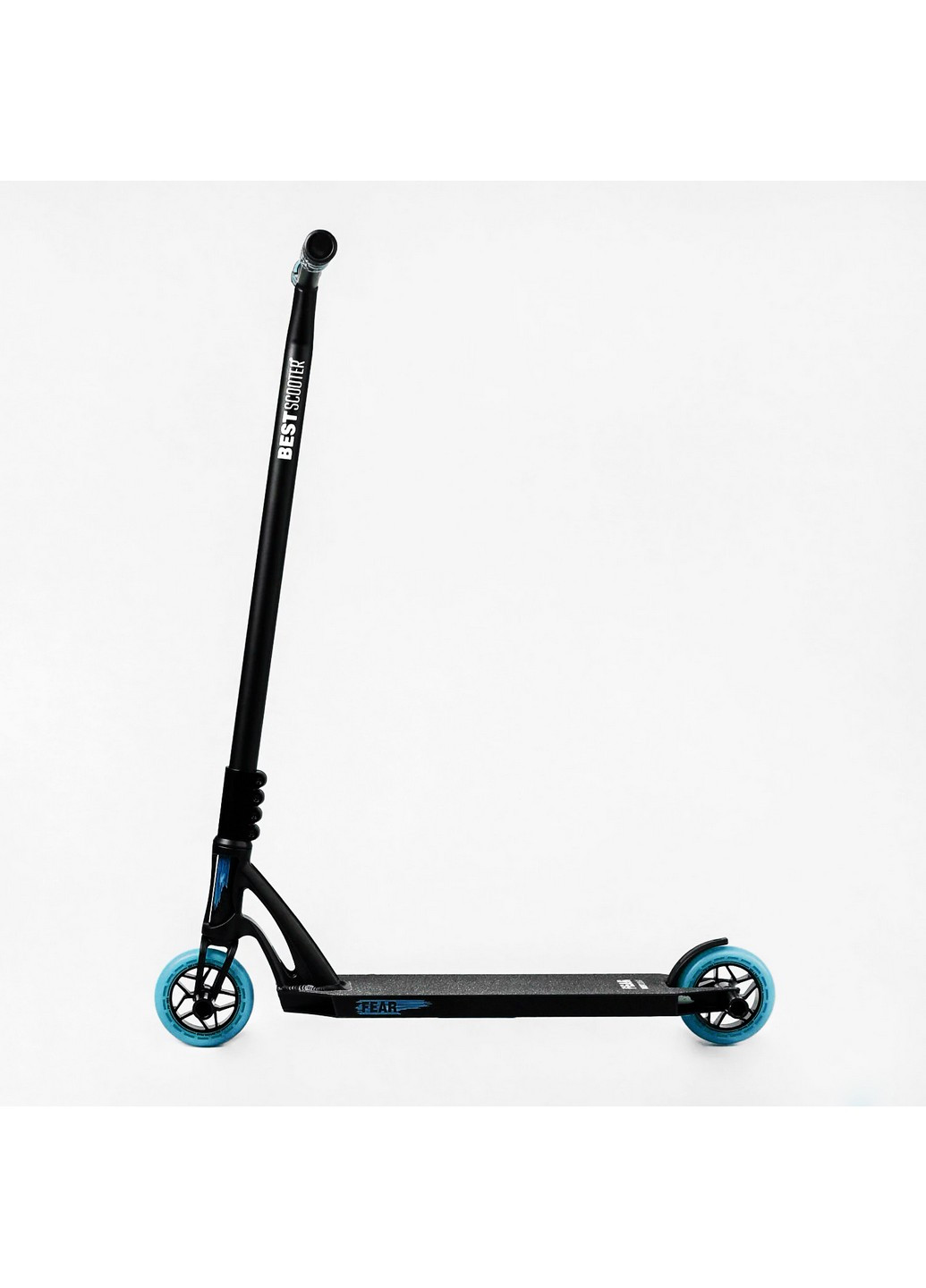 Самокат трюковый "FEAR" SCS система, пеги, алюминиевый диск и дека, колёса PU 53х12х85 см Best Scooter (259090850)
