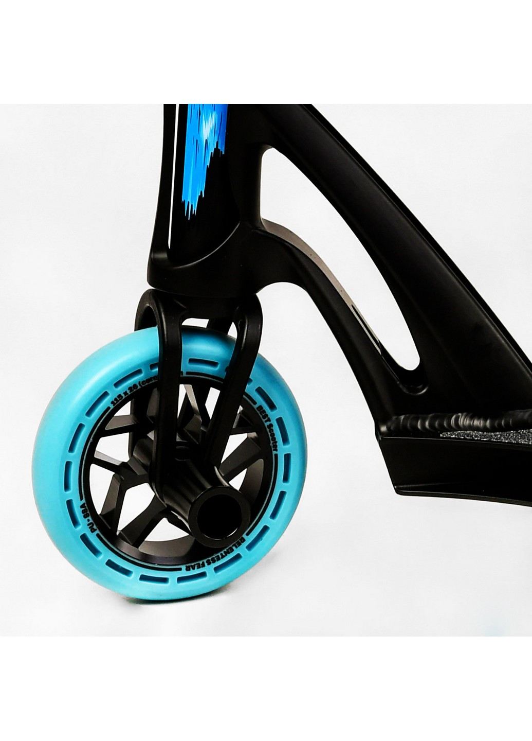 Самокат трюковый "FEAR" SCS система, пеги, алюминиевый диск и дека, колёса PU 53х12х85 см Best Scooter (259090850)