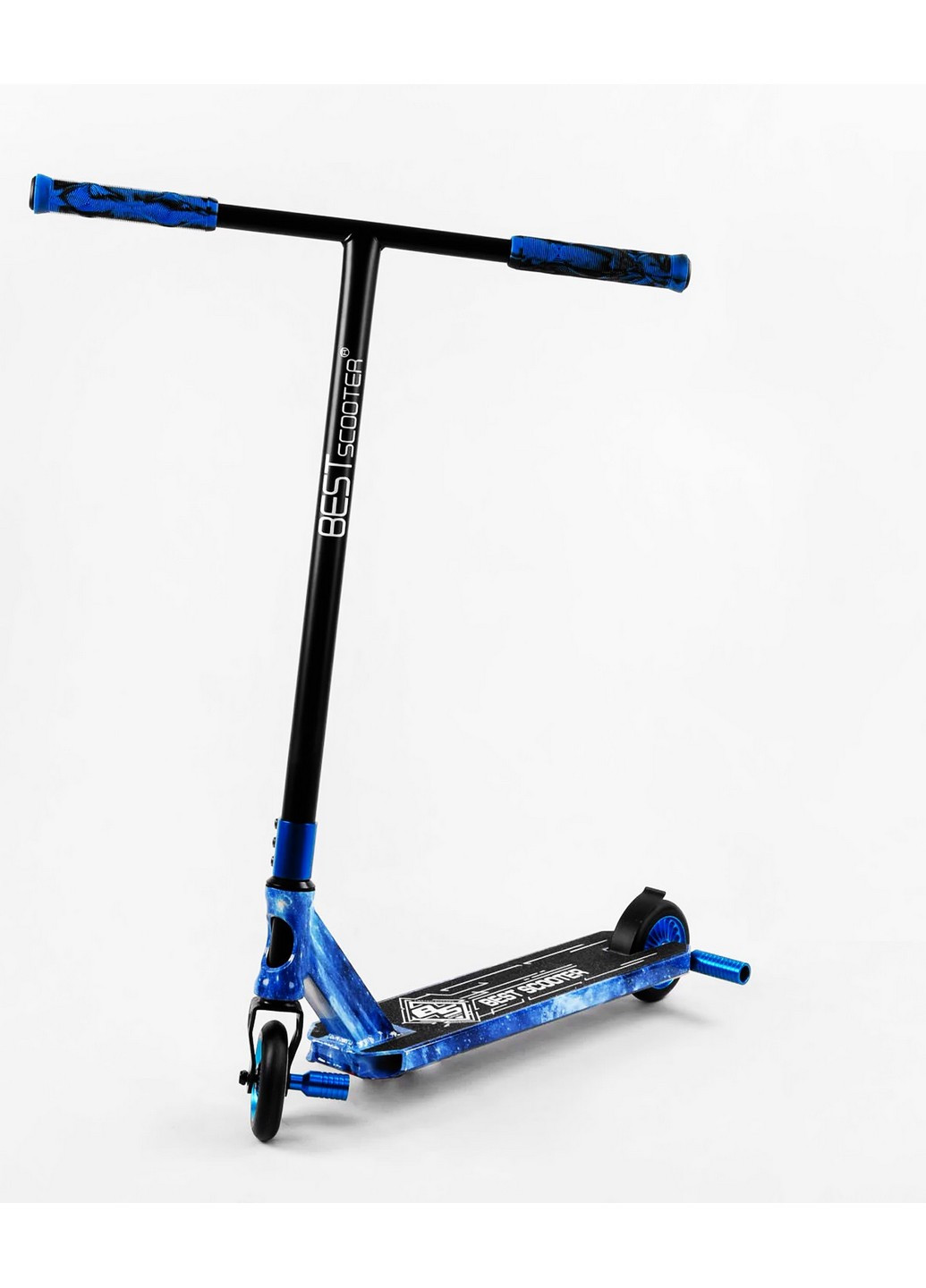 Самокат трюковый HIC-система, пеги, алюминиевый диск и дека, принт 72х13х58 см Best Scooter (259092892)