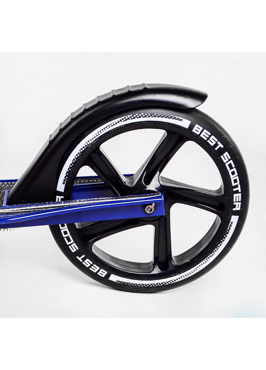 Двоколісний складний самокат, ліхтарик, амортизатор Від 3 до 16 років Best Scooter (259092967)