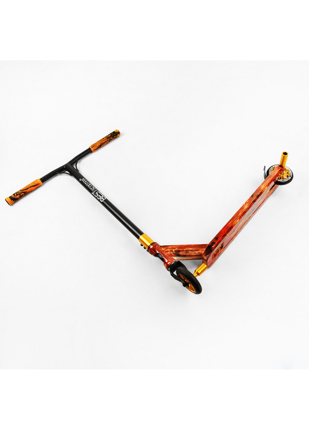 Самокат трюковый HIC-система, пеги, алюминиевый диск и дека, принт 72х13х58 см Best Scooter (259092906)