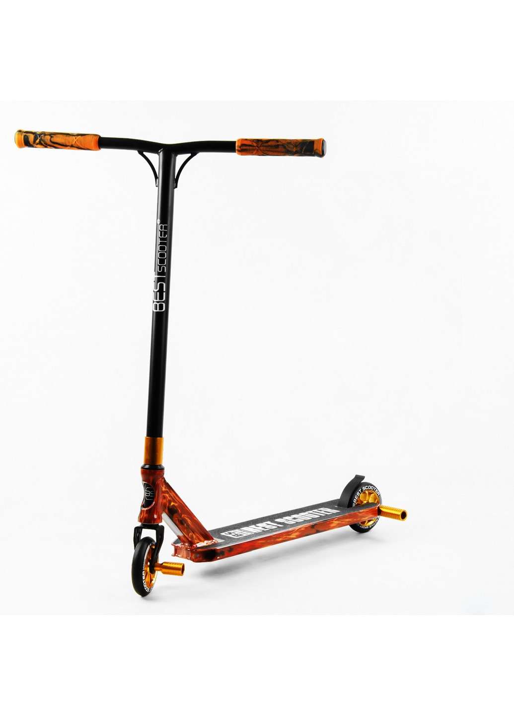 Самокат трюковый HIC-система, пеги, алюминиевый диск и дека, принт 72х13х58 см Best Scooter (259092906)