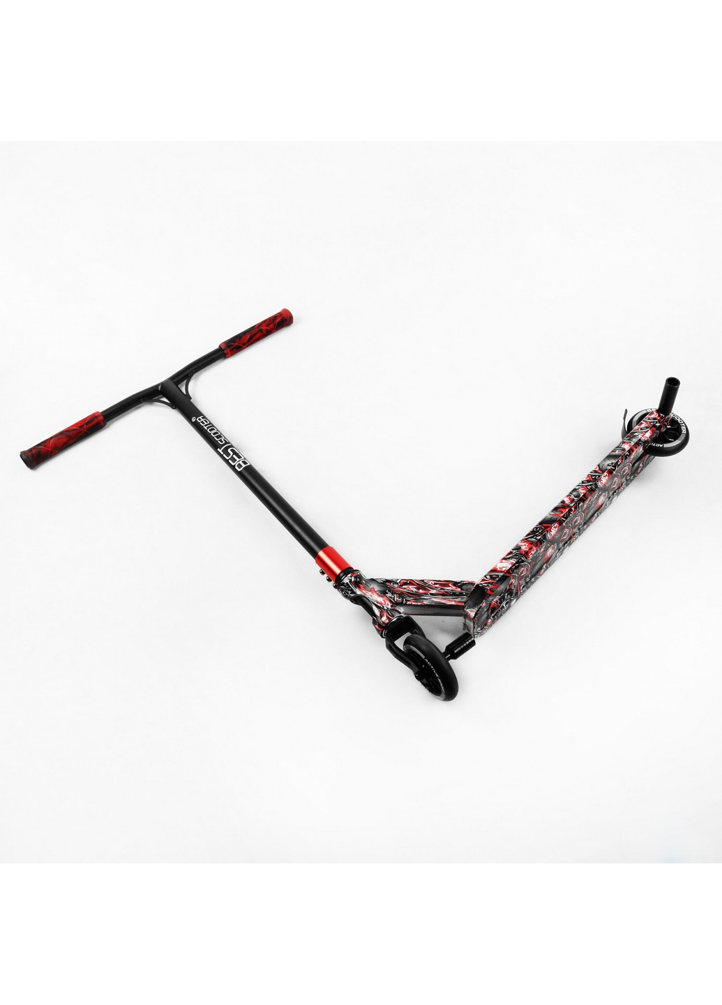 Самокат трюковый HIC-система, пеги, алюминиевый диск и дека, принт 72х13х58 см Best Scooter (259093724)