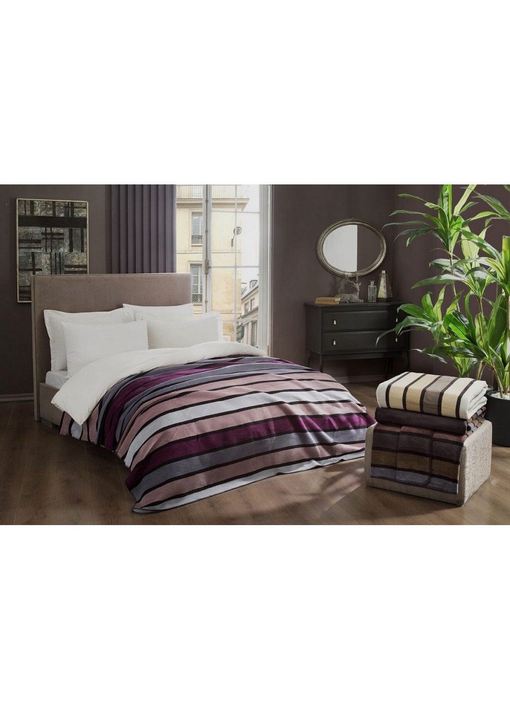 Плед Ripley 200 x 220 см Tac (259092684)