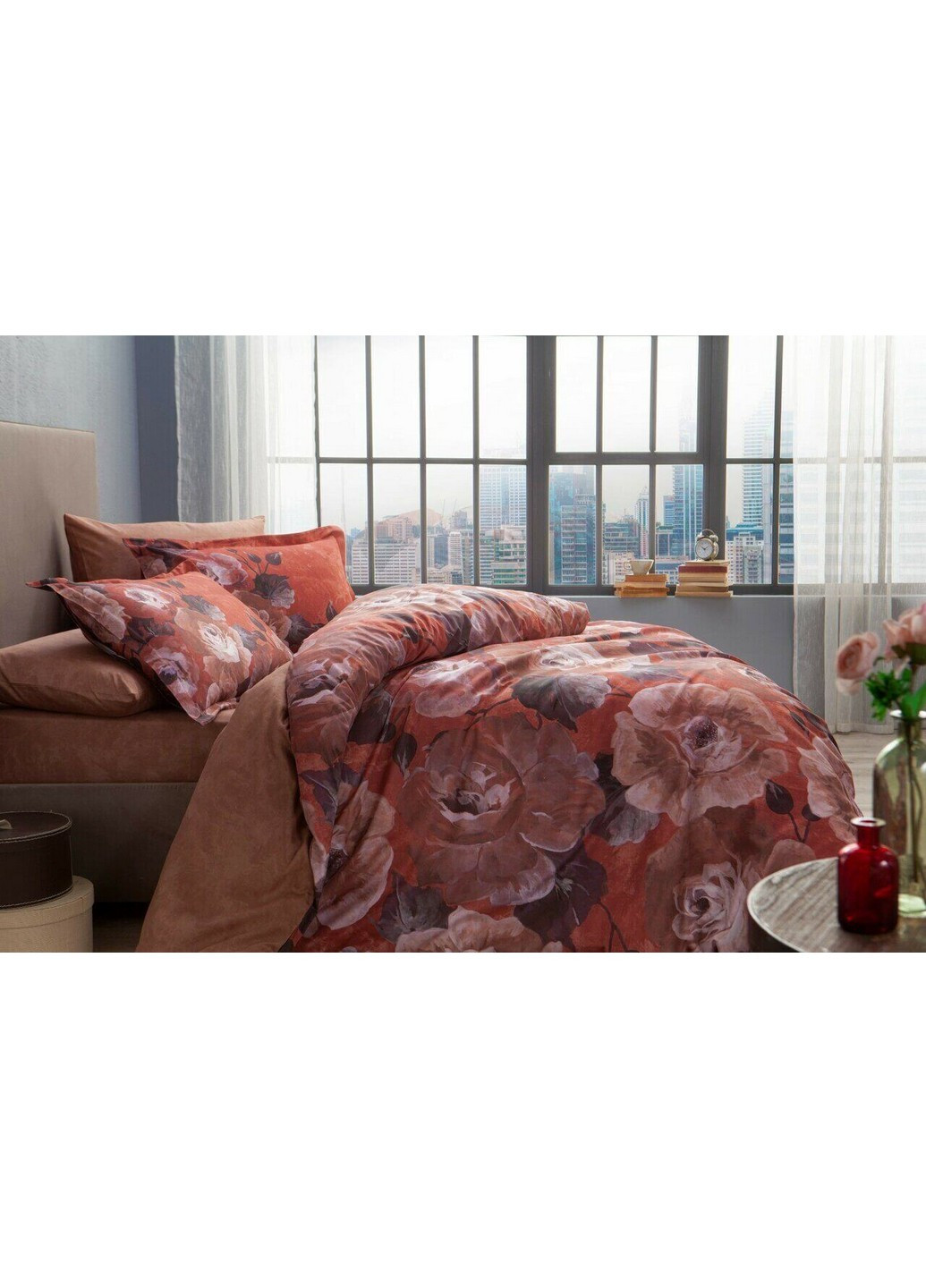 Комплект постельного белья Lando Bordo Евро Tac (259090650)