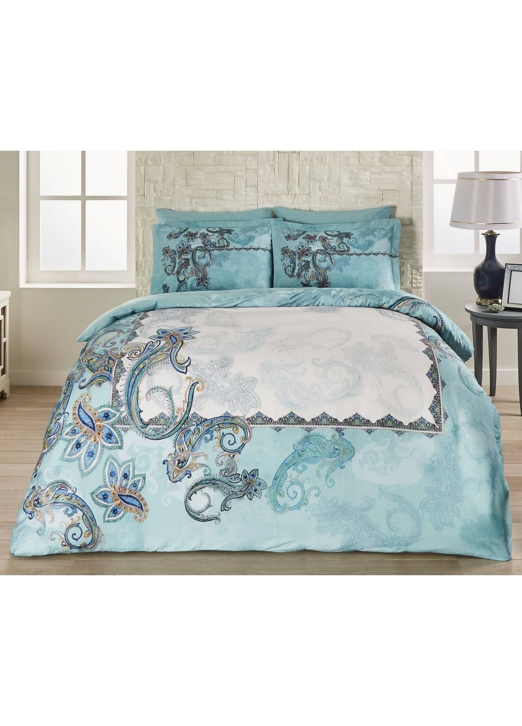 Комплект постільної білизни Della Mint Євро Tac (259091699)