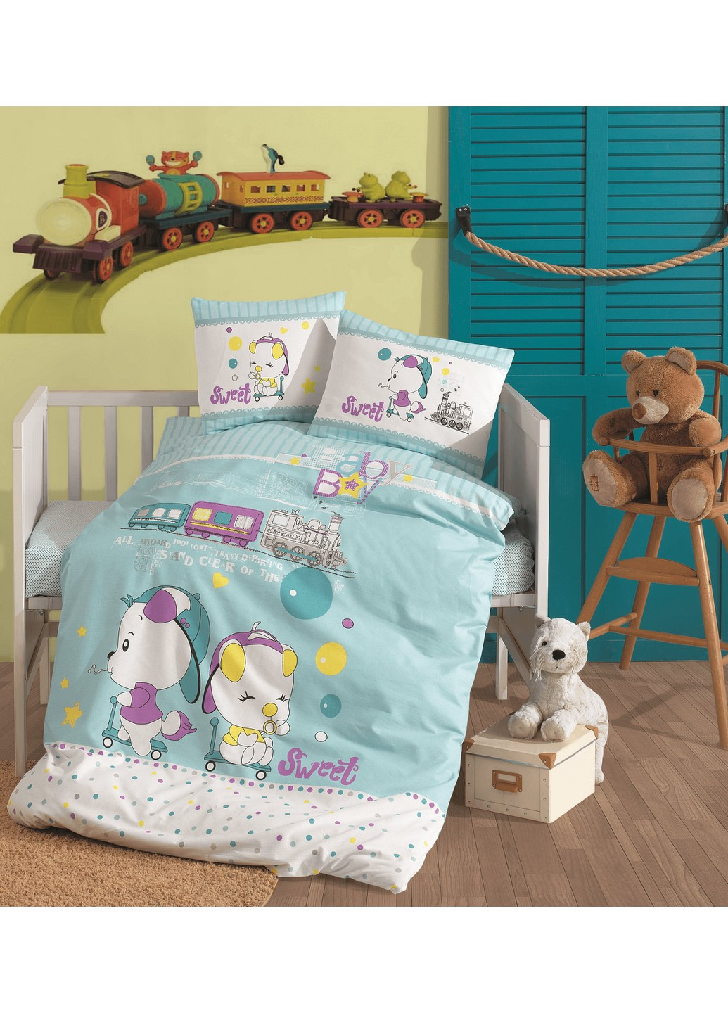 Комплект постельного белья для малышей Baby Sweet Детский No Brand (259091449)