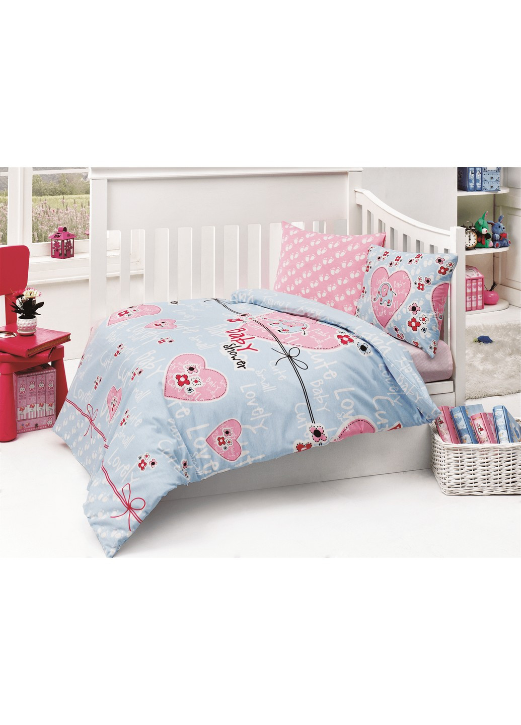 Комплект постельного белья для новорожденных Logy Детский No Brand (259091396)