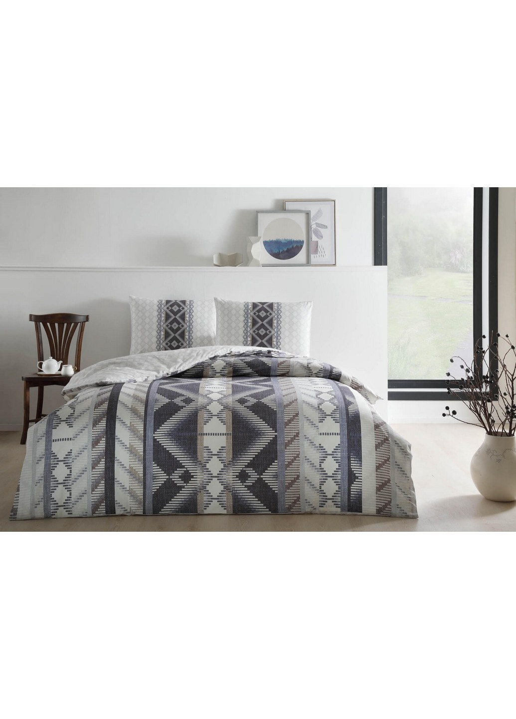 Комплект постільної білизни Ferlin Blue Tac (259090624)