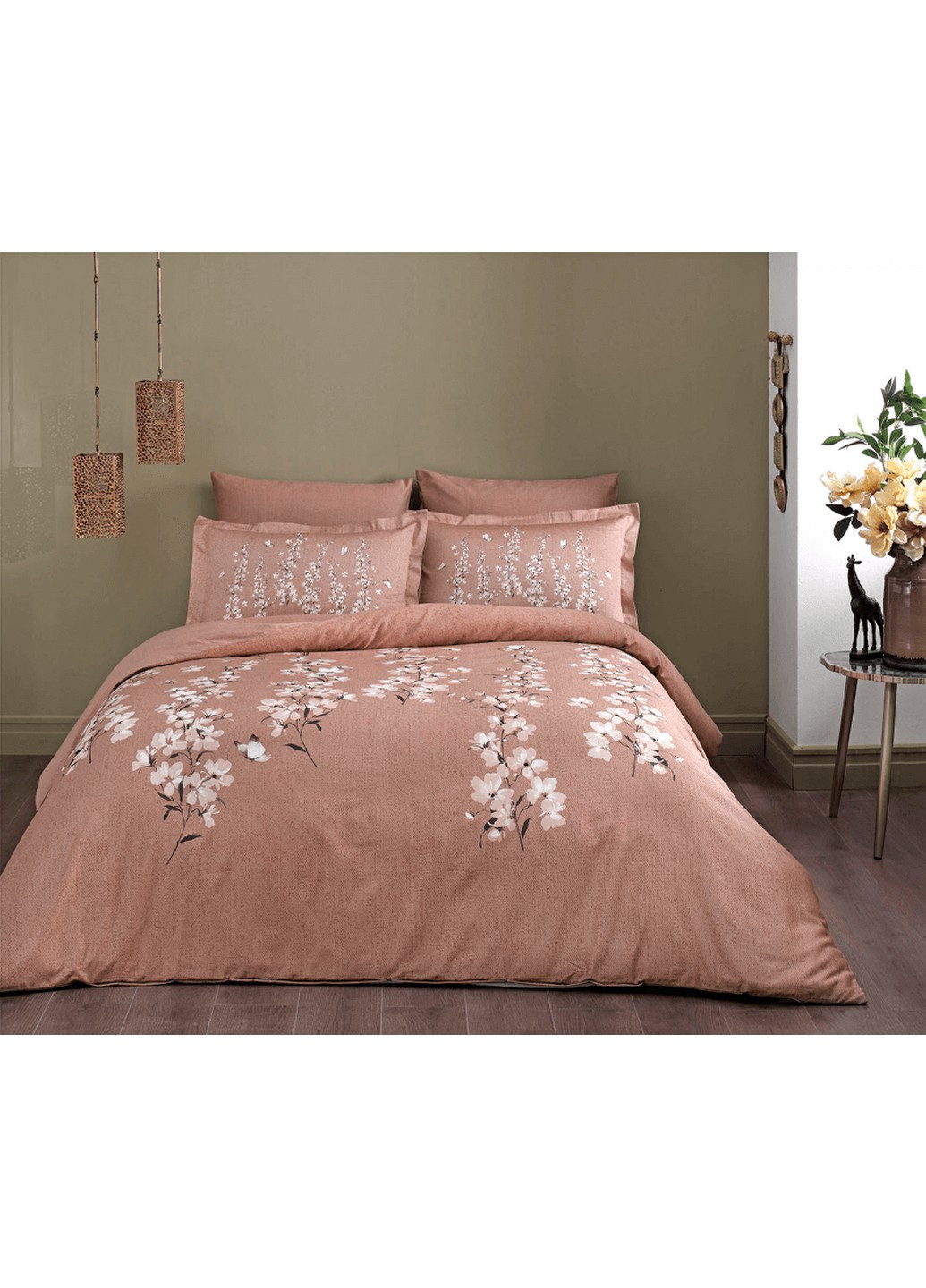 Комплект постельного белья Ronna Brown Евро Tac (259092535)