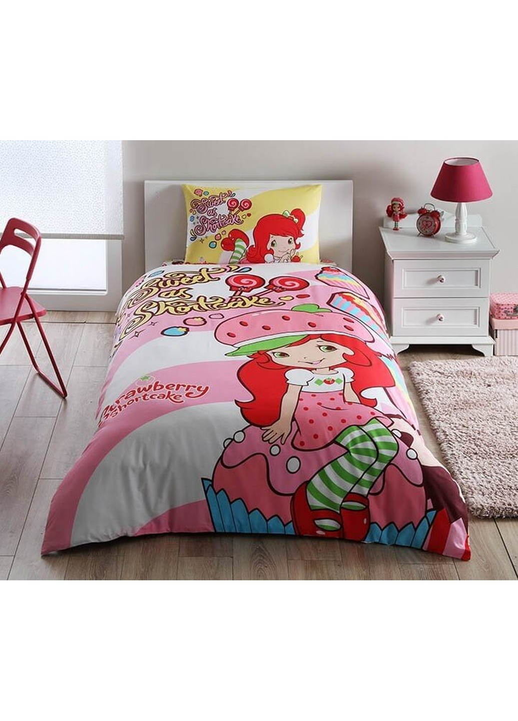 Комплект постільної білизни Disney Shortcake Cute Tac (259093630)