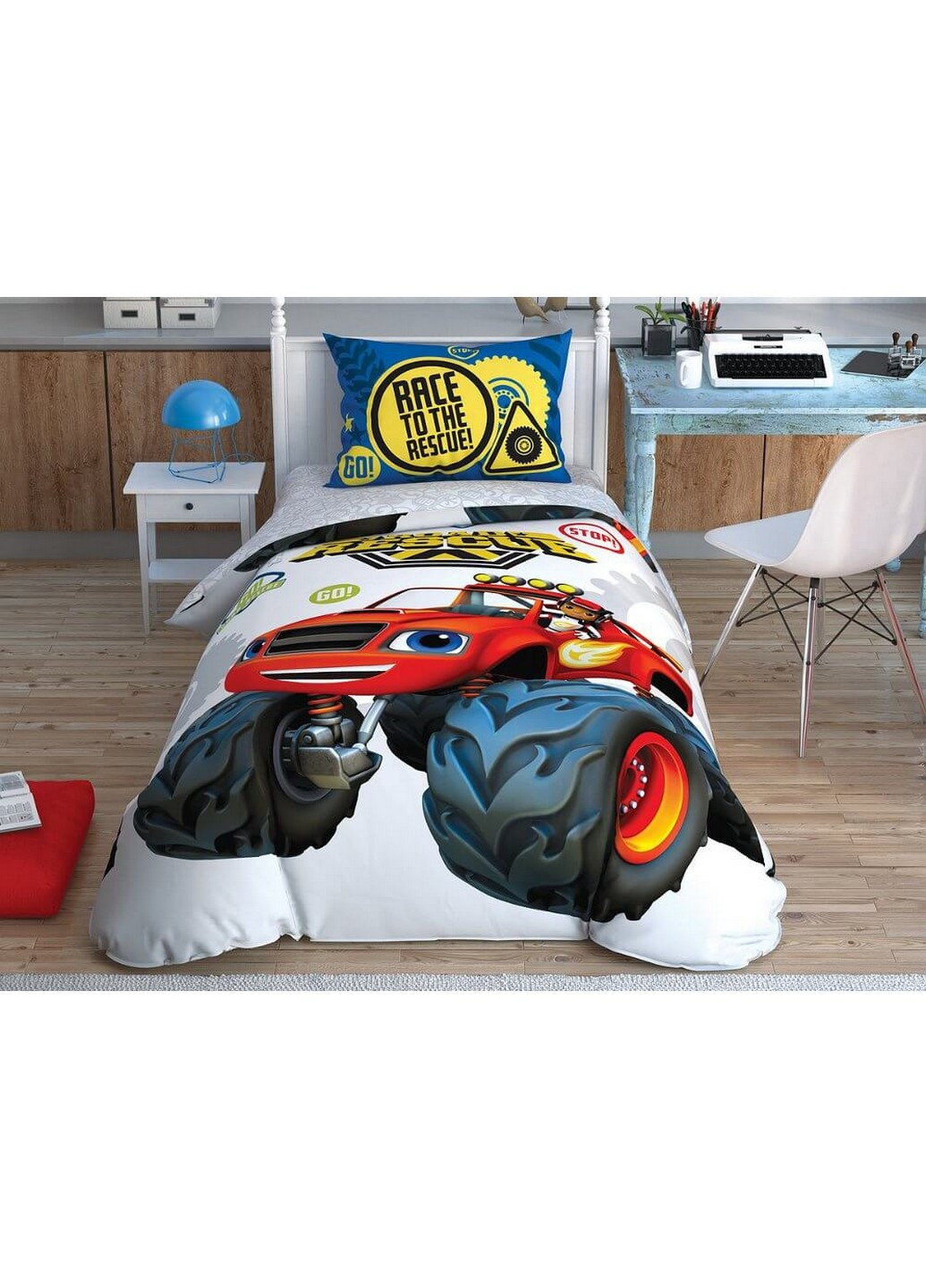 Комплект постельного белья Disney Blaze Road Rescue Полуторные Tac (259090462)