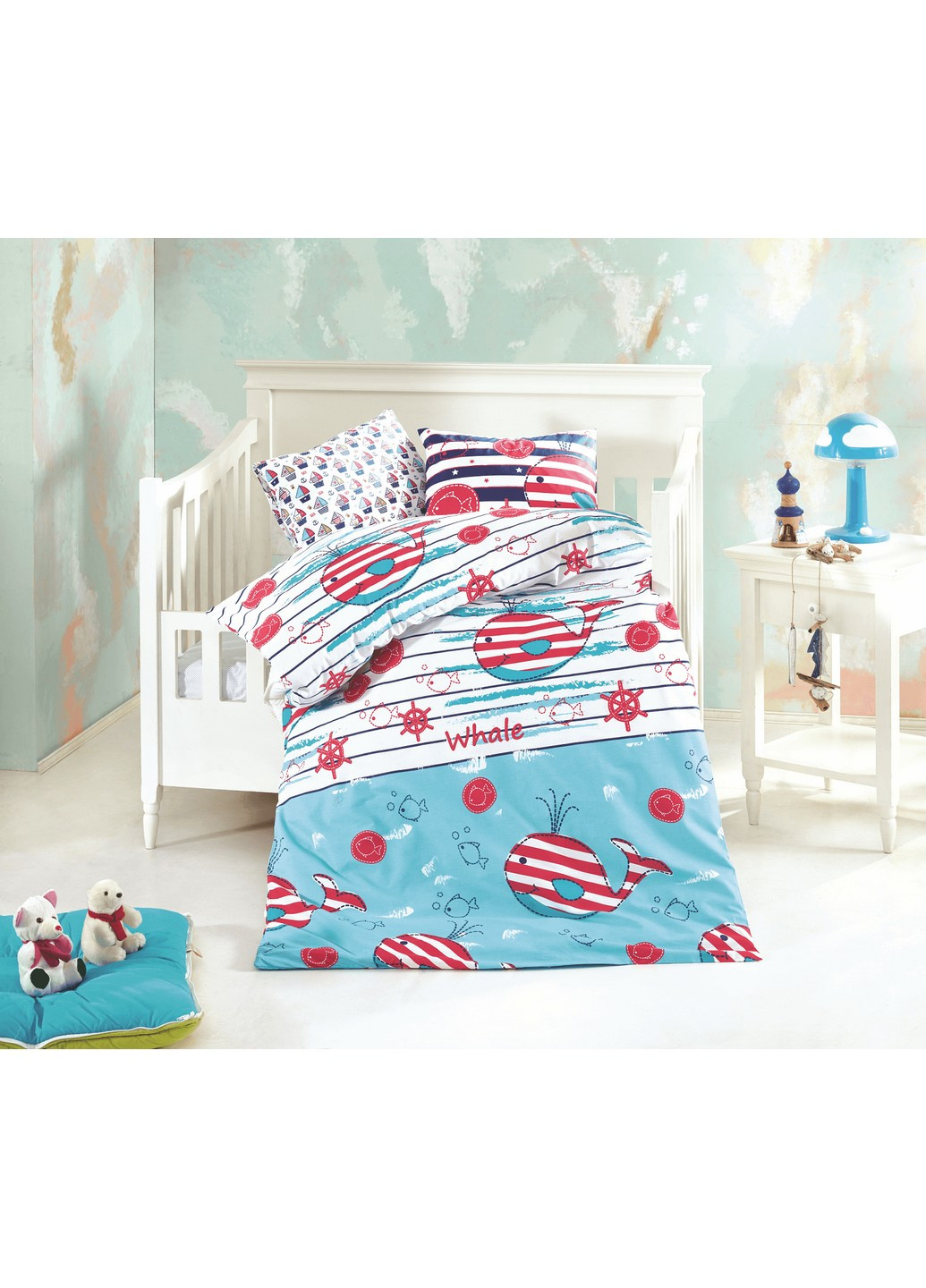 Комплект постельного белья для новорожденных Fishy Детский No Brand (259092414)