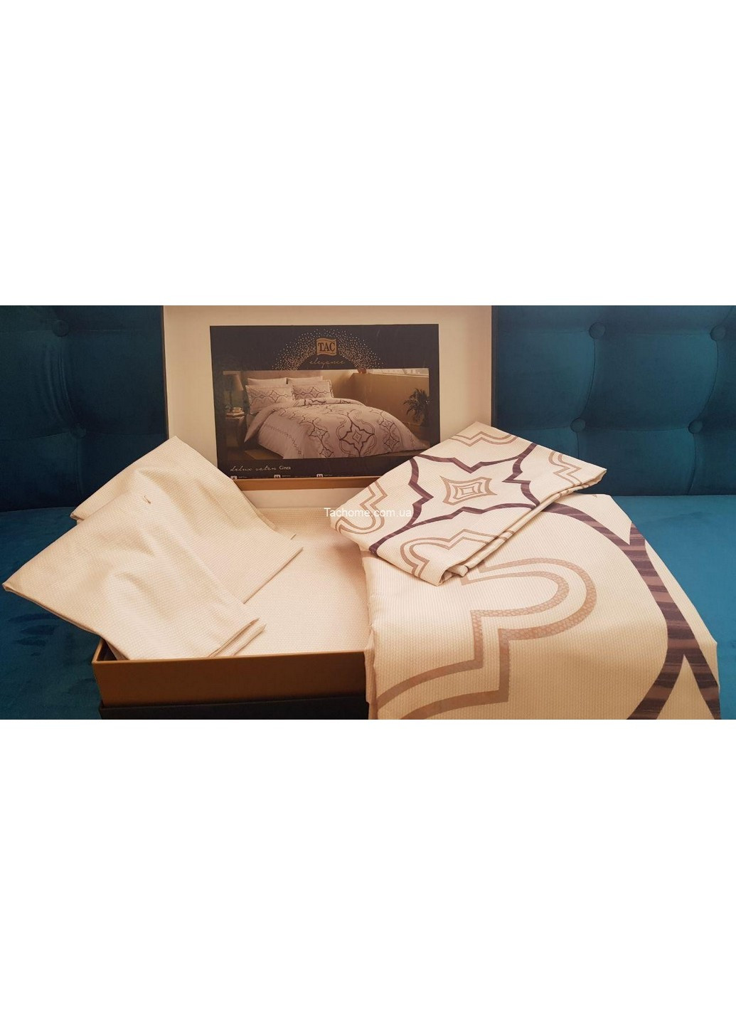 Комплект постільної білизни Ginza Murdum Євро Tac (259091693)