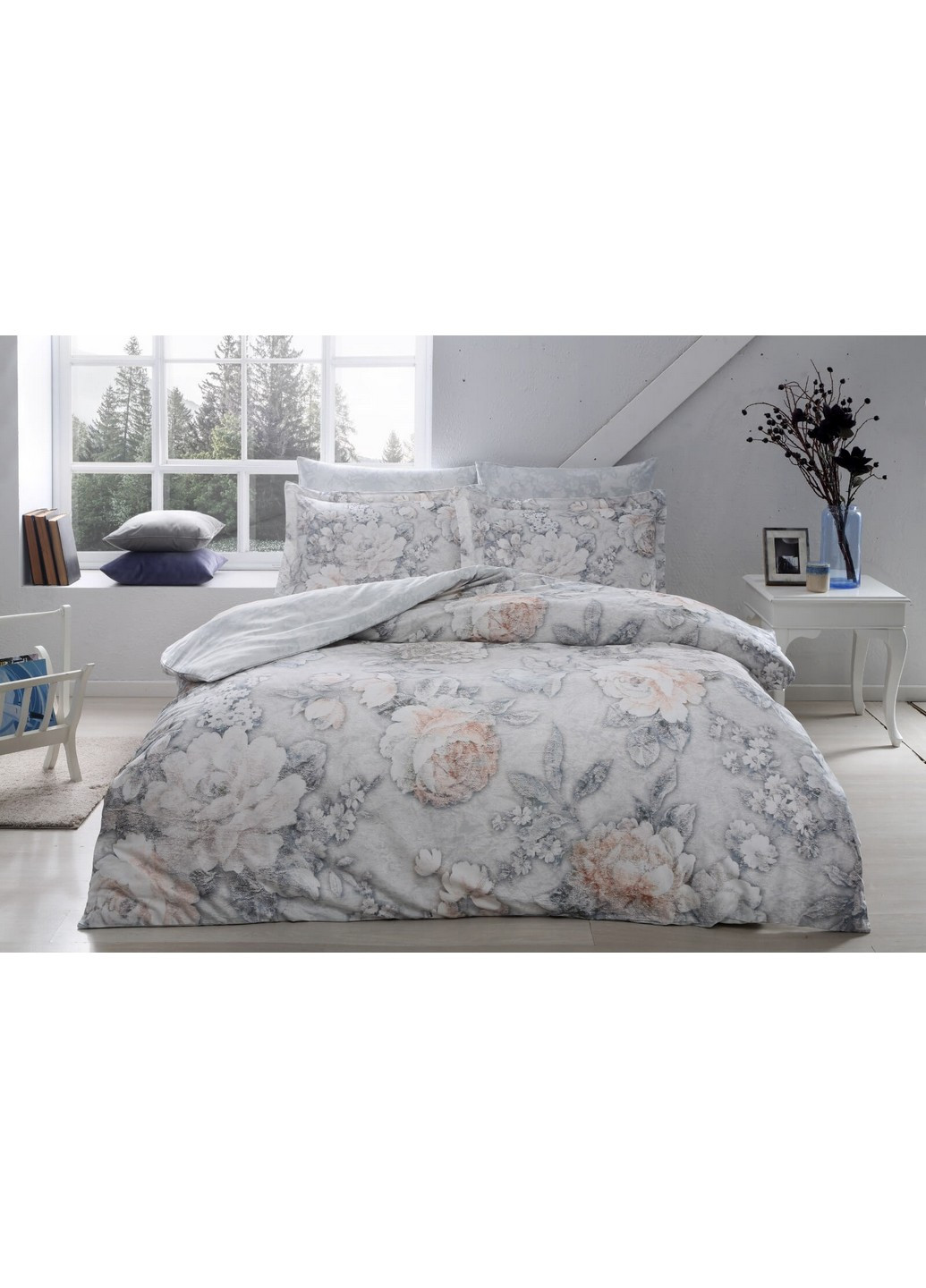 Комплект постельного белья Seine Grey Евро Tac (259092532)