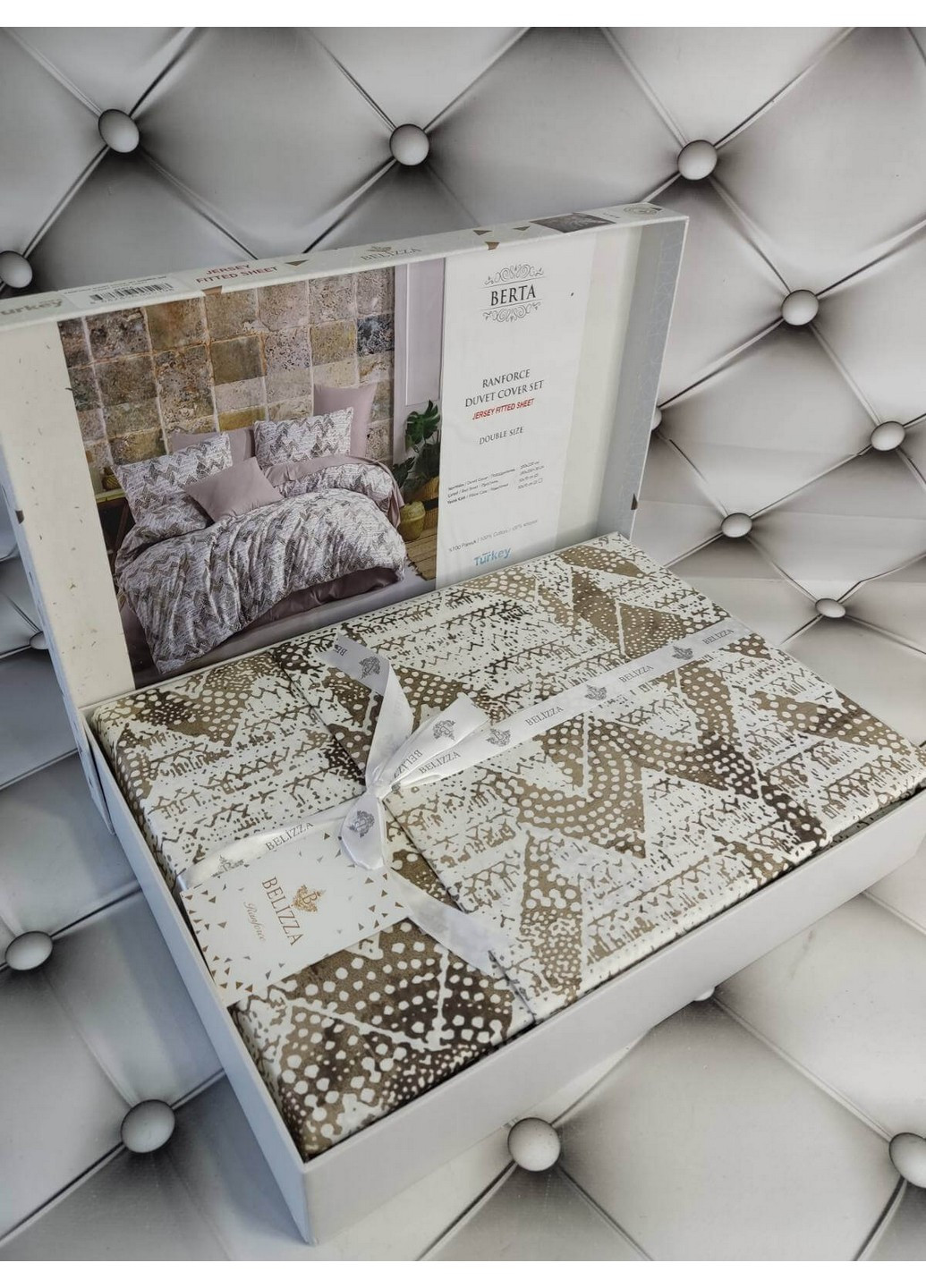 Комплект постельного белья Berta Евро No Brand (259092418)