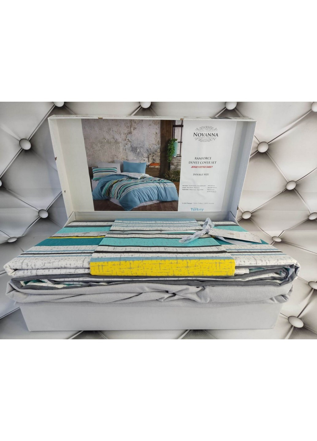 Комплект постельного белья Novanna Евро No Brand (259091410)