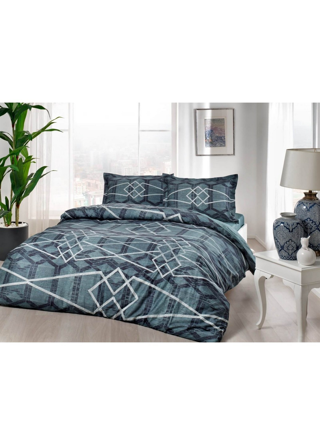 Комплект постільної білизни Nova Green Євро Tac (259092646)