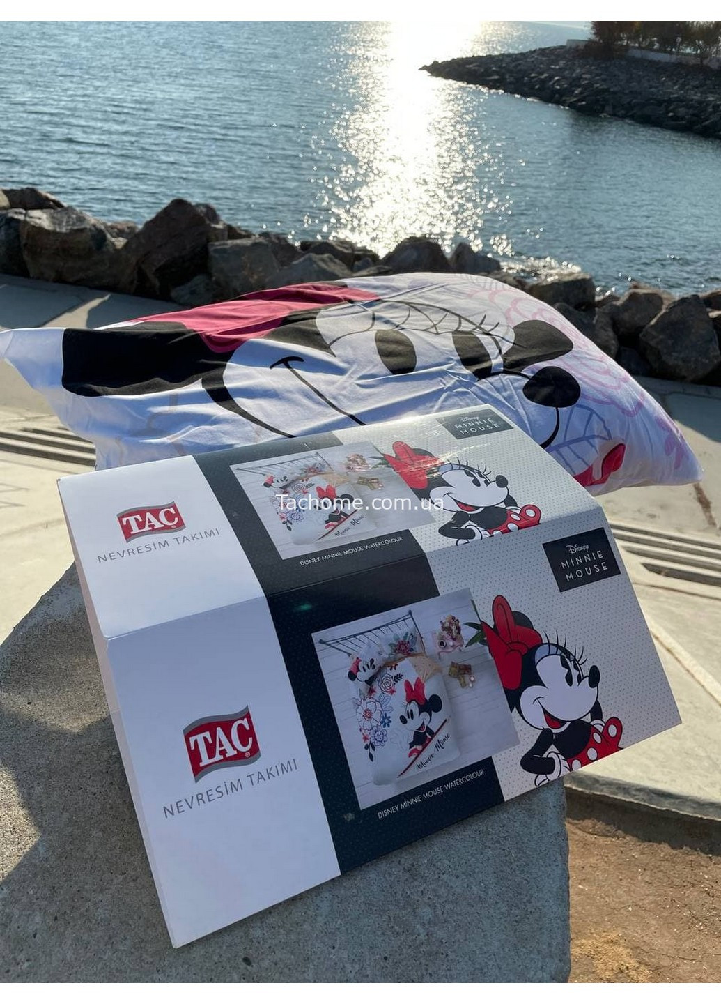 Комплект постельного белья Disney M&M Watercolor Евро Tac (259093611)