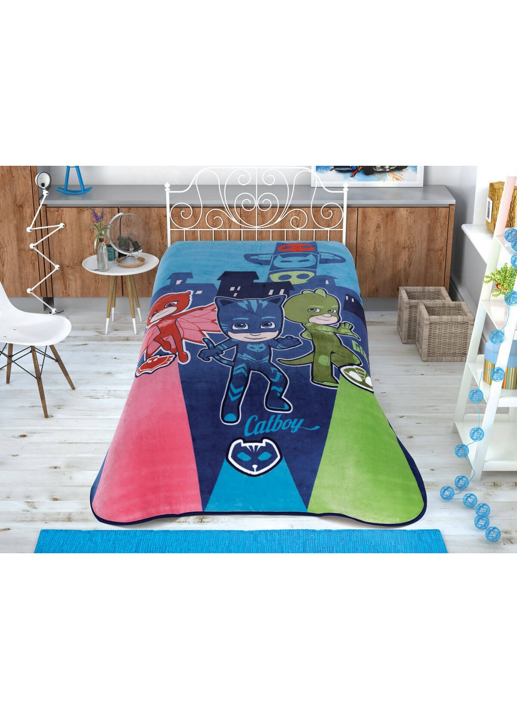 Покрывало-плед Disney PJ Masks Move 160x220 см Tac (259091775)