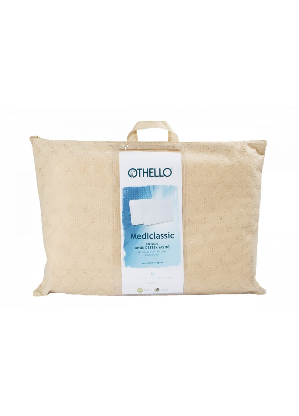 Подушка антиаллергенная Mediclassic 60х40х10 см Othello (259091261)